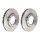2 brake discs ventilated Ø 290 mm 26 mm BREMBO for RENAULT TRUCKS and others
