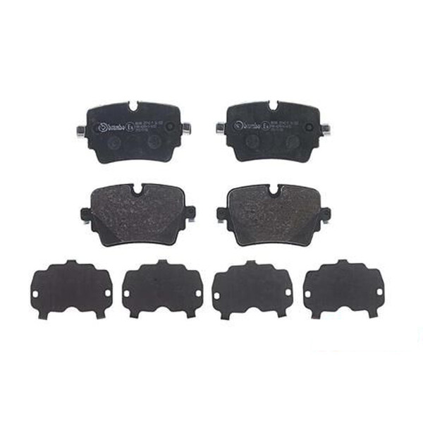 Brake pad set disc brake 17 mm BREMBO for e.g. JAGUAR F-TYPE