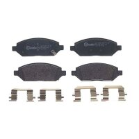Brake pad set disc brake 18 mm BREMBO suitable for OPEL KARL