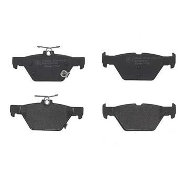 Brake pad set disc brake 15 mm BREMBO for SUBARU IMPREZA and others