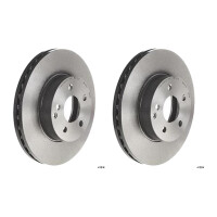 2 brake discs ventilated Ø 295 mm 28 mm BREMBO for...