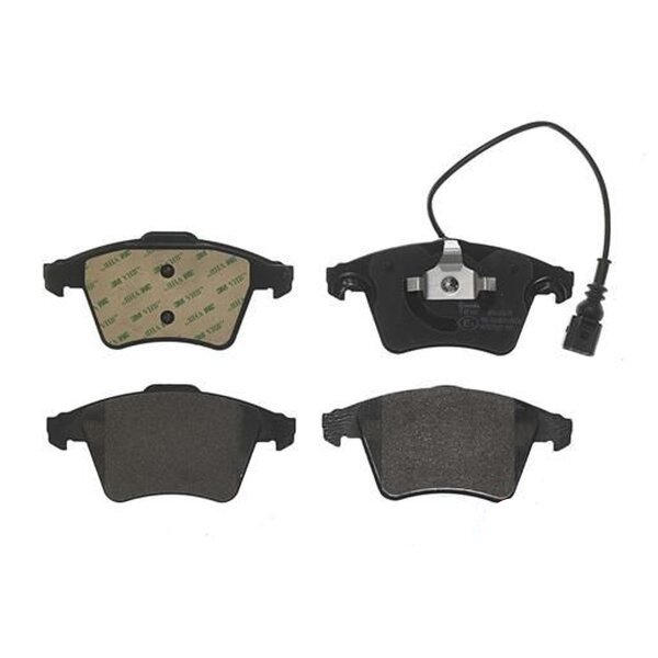 Bremsbelagsatz Scheibenbremse mit Verschleißwarnkontakt BREMBO für VW TOUAREG