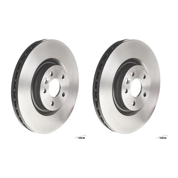 2 brake discs ventilated Ø 325 mm 30 mm BREMBO for e.g. LAND ROVER DISCOVERY