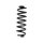 Suspension spring for the car rear axle BILSTEIN B3 for e.g. VW TOURAN
