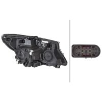 Left main headlight 12 V PY21W Halogen HELLA