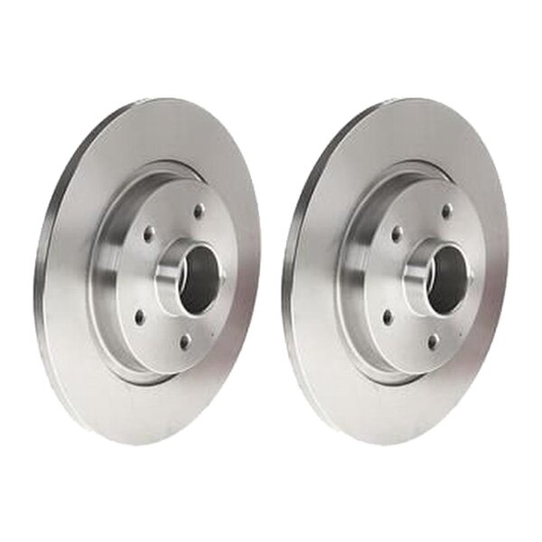 2 brake discs full Ø 274 mm 11 mm BREMBO for RENAULT KANGOO and others