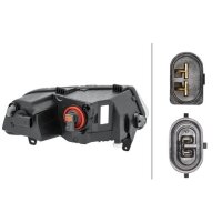 Nebelscheinwerfer links FF HELLA für VW POLO V (6R1/ 6C1)