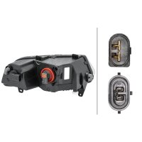 Nebelscheinwerfer links FF HELLA für VW POLO V (6R1/...