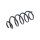 Suspension Spring Rear Axle Coil Spring TRISCAN for DACIA DUSTER
