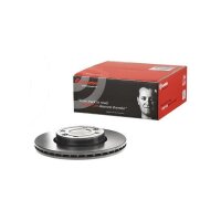 2 brake discs ventilated Ø 258 mm 22 mm BREMBO for RENAULT KANGOO and others