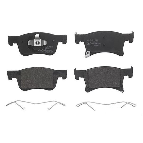 Bremsbelagsatz Scheibenbremse 18 mm BREMBO für u.a. OPEL CORSA