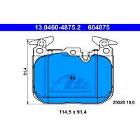 Brake pad set brake disc ATE for BMW 3 (F30/ F80)