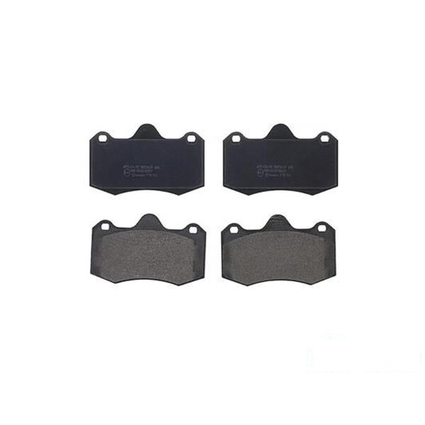 Brake pad set disc brake 17 mm BREMBO for SEAT IBIZA and others