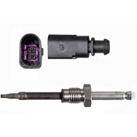Exhaust gas temperature sensor 430mm METZGER for AUDI A6 C6