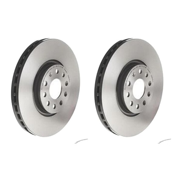 2 brake discs ventilated Ø 314 mm 30 mm BREMBO for VW TIGUAN and others