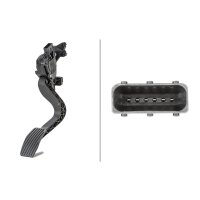 Sensor Fahrpedalstellung 6-polig HELLA für FIAT DOBLO Cargo (263_)