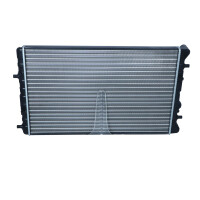 Radiator engine cooling fins mechanically joined 632 - 414 mm alu NRF for VW FOX