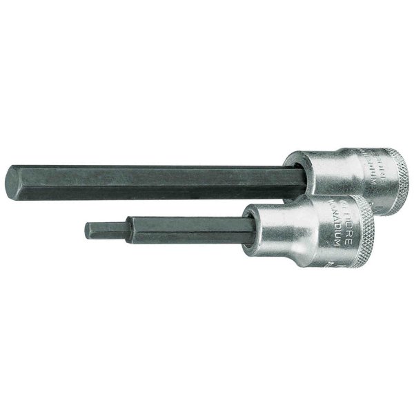 Schraubendrehereinsatz 1/2 140mm Innen-6-kant 10mm GEDORE IN 19 L 10-140