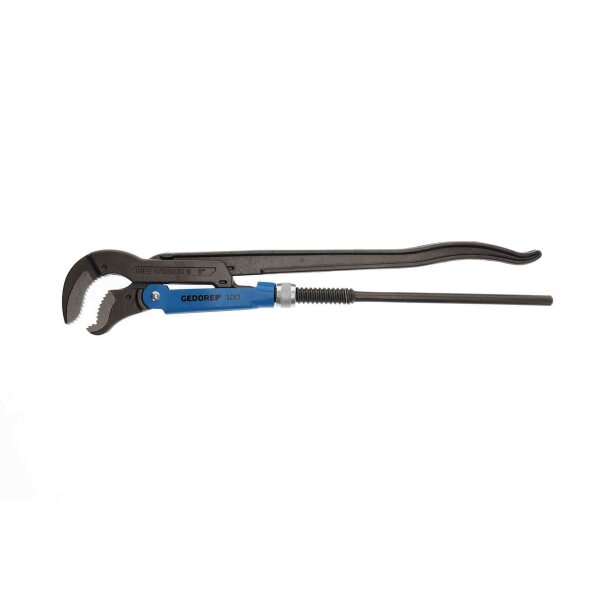 High-performance three-point pipe wrench ECK-SCHWEDE-snap 2\ GEDORE BLUE