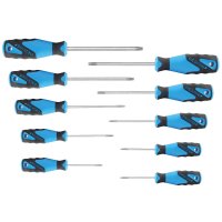 3K screwdriver set 10 pieces TX T7-T40 GEDORE BLUE