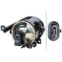 Nebelscheinwerfer links 12 V HB4 Glühlampen-Technologie HELLA für u.a. VW POLO