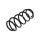 Suspension Spring Front Axle Coil Spring TRISCAN for e.g. OPEL VECTRA