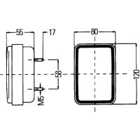 Blinkleuchte Halogen HELLA 2BE 997 131-207