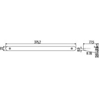 Auxiliary Brake Light exterior 12 V 3 W LED crystal clear...