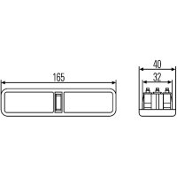 Interior lamp interior halogen HELLA for HAMM