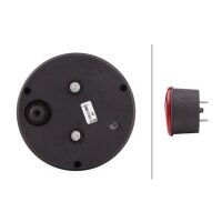 Rückleuchte links mit Schlusslicht 12 V Glühlampen-Technologie P21/5W HELLA für CASE IH VALMET HYMER
