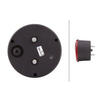 Rückleuchte links mit Schlusslicht 12 V Glühlampen-Technologie P21/5W HELLA für CASE IH VALMET HYMER