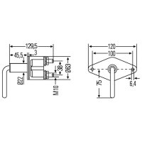 Main switch battery HELLA for HAMM