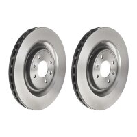 2 brake discs ventilated Ø 323 mm 28 mm BREMBO for...