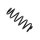 Suspension Spring Front Axle BILSTEIN for e.g. AUDI A6