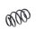 Suspension Spring Rear Axle Coil Spring TRISCAN for MERCEDES-BENZ A-CLASS