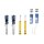 Suspension Kit, springs/shock absorbers Gas Pressure BILSTEIN for e.g. BMW 1er
