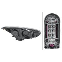 Left main headlight W5W bulb technology HELLA for FORD...