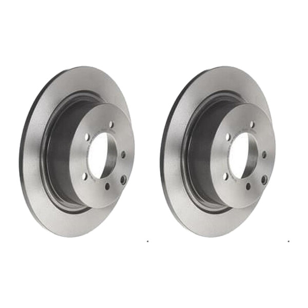 2 Bremsscheiben voll Ø 302 mm 10 mm beschichtet BREMBO für u.a. MITSUBISHI ASX