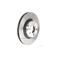 2 brake discs Ø 345 mm 24 mm coated BREMBO for...