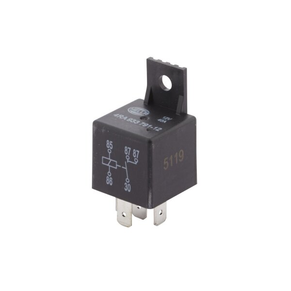 Relais Arbeitsstrom 12 V Schließer 5-polig HELLA für u.a. FENDT