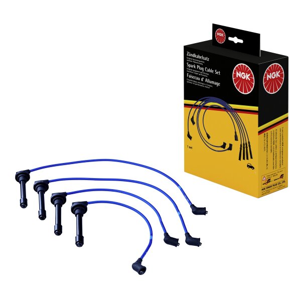 Zündleitungssatz für Fzg. mit Zündverteiler NGK für u.a. HONDA CIVIC IV