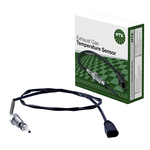Sensor Abgastemperatur 2 Leitungen NTK für SEAT IBIZA IV