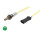 Lambda probe jump probe 4 leads NTK for RENAULT LAGUNA II and others