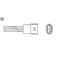 Lambda probe jump probe 3 with wires NTK for e.g. MAZDA...