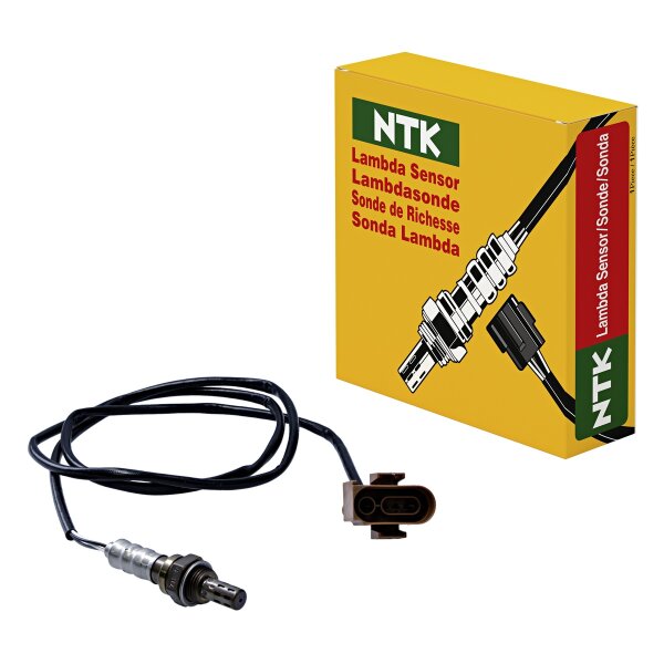 Lambda sensor 4 wires NTK for AUDI A6 C5