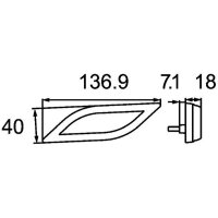 Schlussleuchte hinten links LED HELLA 2SA 013 324-291