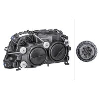 Hauptscheinwerfer rechts Halogen FF HELLA für MERCEDES Actros