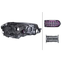 Main headlight left LED HELLA for VW Golf VII and others