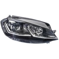 Headlight right LED HELLA Lighting Expertise suitable for e.g. VW GOLF