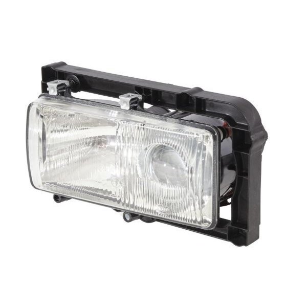 Headlight left 24 V H1/H1 twin headlight HELLA suitable for MB ECONIC